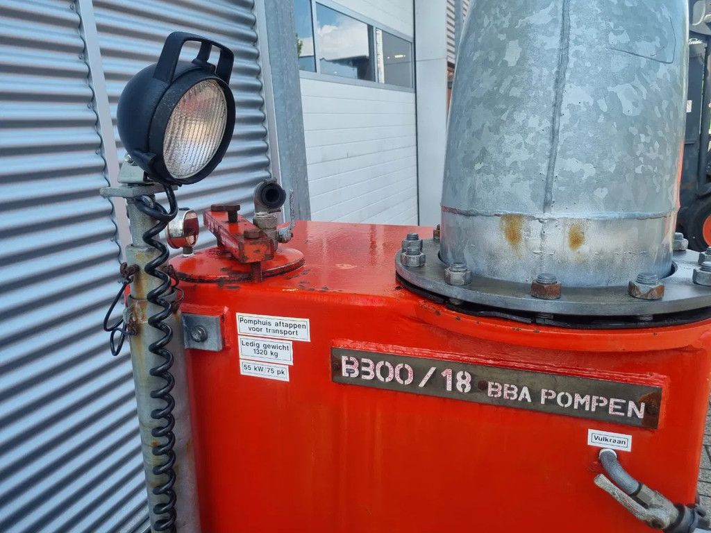 BBA B300 (TWGT) Tracktor (PTO) aandrijving