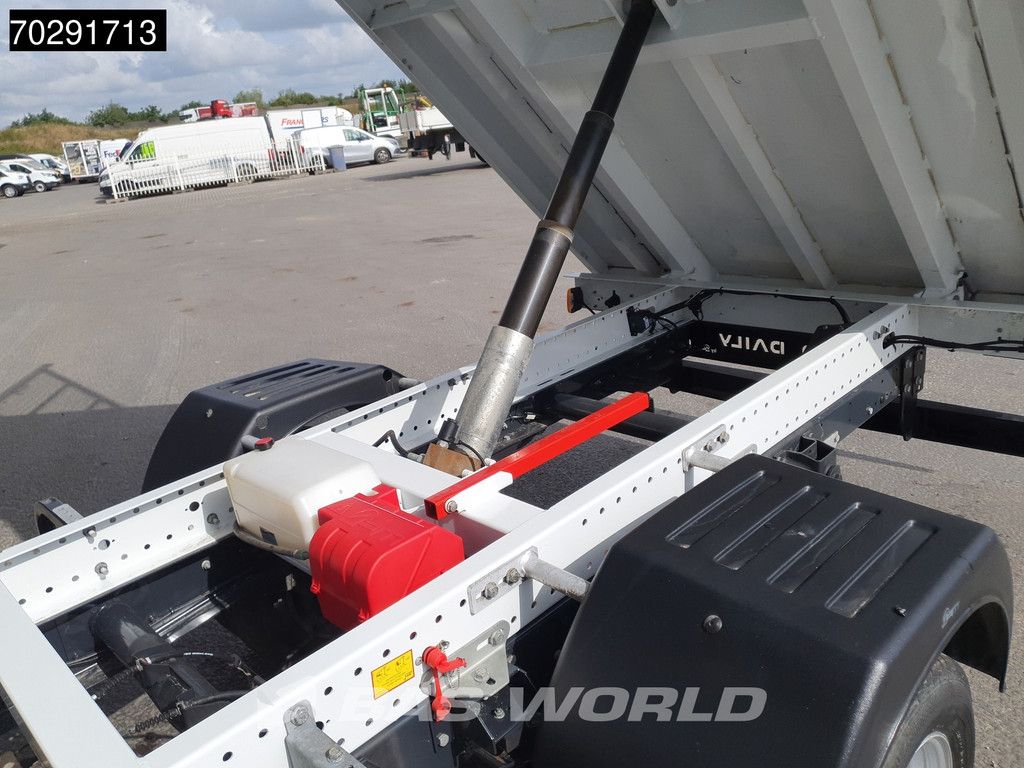 Iveco Daily 35C16 Open Laadbak met Kist Dubbel Cabine Dubbellucht 3,5t Trekhaak Airco Cruise Euro6 Pritsche Pickup Open Box 2m3 Airco Trekhaak Cruise control