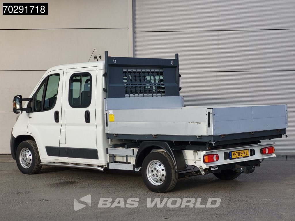 Citroën Jumper 130PK Open Laadbak Dubbel Cabine Trekhaak Euro6 Pritsche Pickup Open Box 2m3 Towbar
