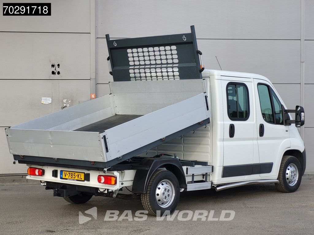 Citroën Jumper 130PK Open Laadbak Dubbel Cabine Trekhaak Euro6 Pritsche Pickup Open Box 2m3 Towbar