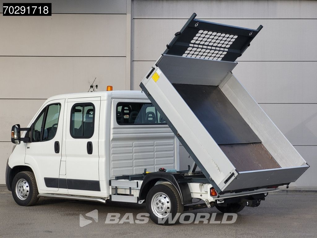 Citroën Jumper 130PK Open Laadbak Dubbel Cabine Trekhaak Euro6 Pritsche Pickup Open Box 2m3 Towbar