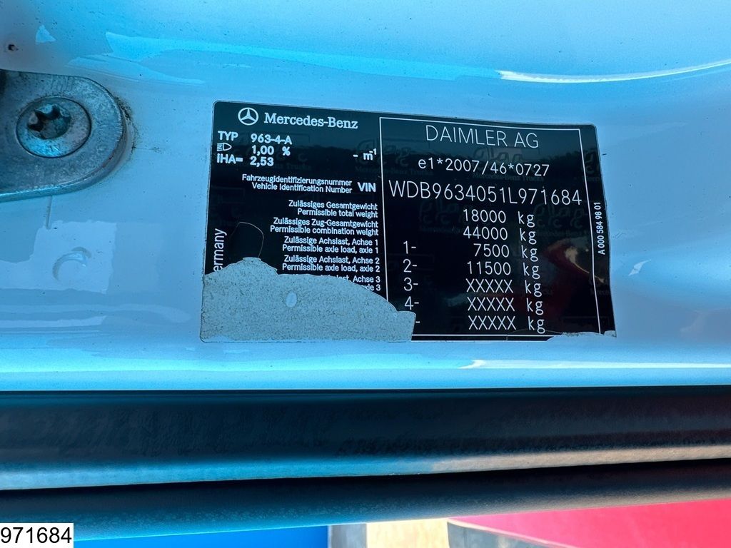 Mercedes Actros 1843 EURO 6, Retarder, Lohr, Standairco