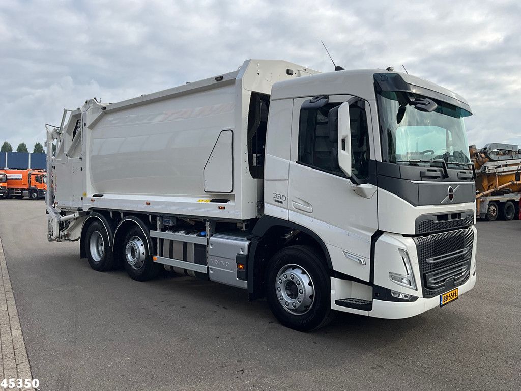 Volvo FM 330 Euro 6 Geesink 20m³ GEC Welvaarts weighing system