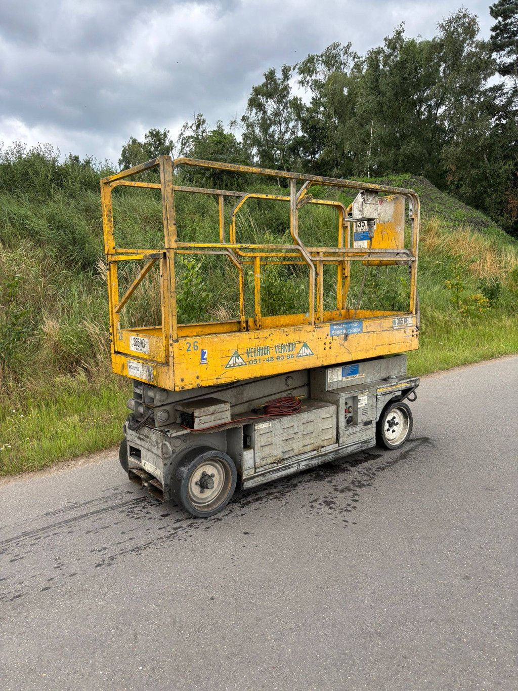 Schaarlift Custers 2033 ES Elektrisch 8m 1997