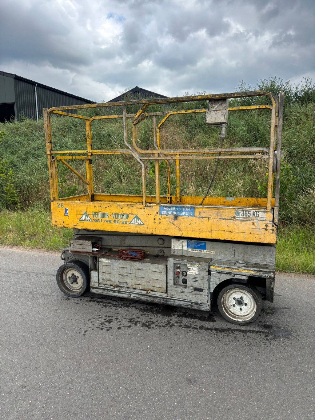 Schaarlift Custers 2033 ES Elektrisch 8m 1997