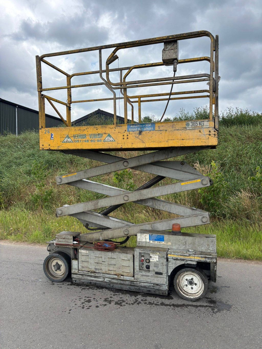 Schaarlift Custers 2033 ES Elektrisch 8m 1997