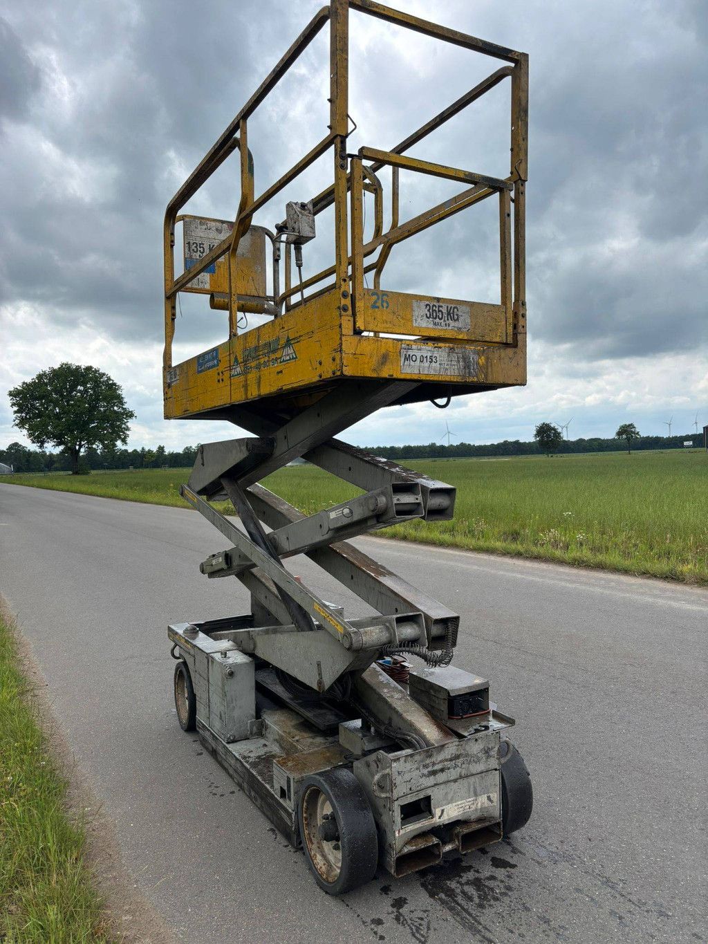 Schaarlift Custers 2033 ES Elektrisch 8m 1997