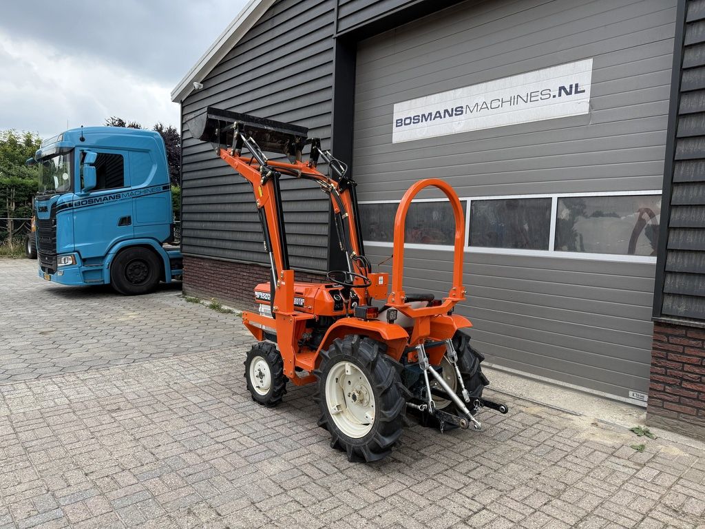 Kubota B1502 DT 4WD 18 PK minitractor + voorlader