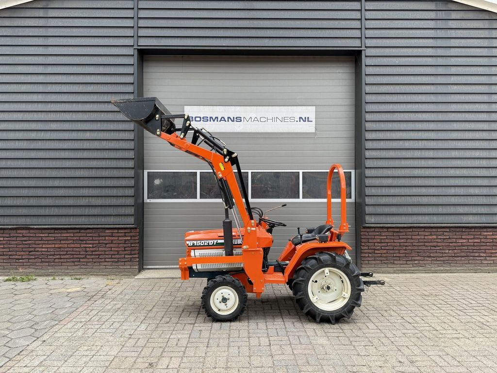 Kubota B1502 DT 4WD 18 PK minitractor + voorlader