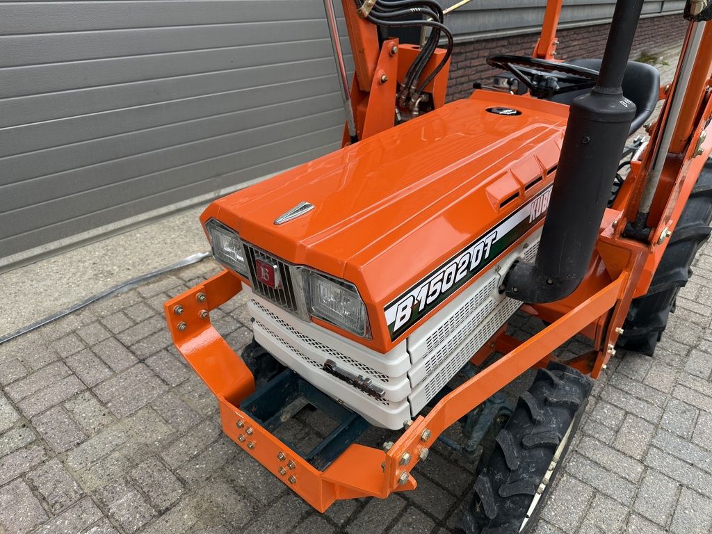 Kubota B1502 DT 4WD 18 PK minitractor + voorlader