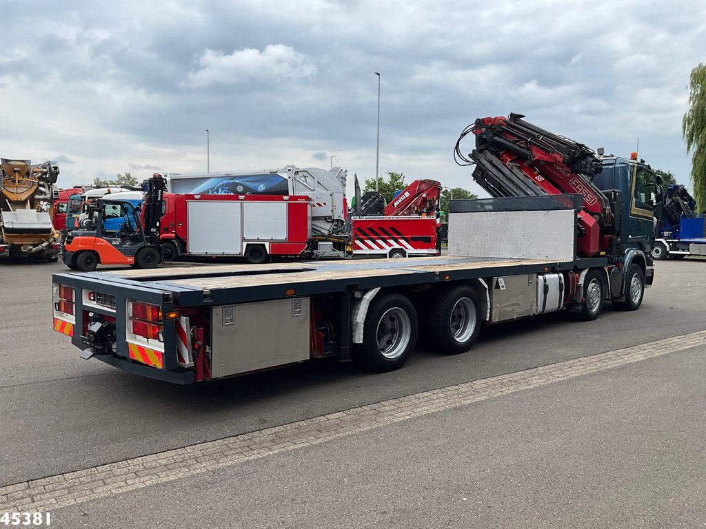 Scania R 560 V8 Fassi 80 Tonmeter laadkraan + Fly-Jib