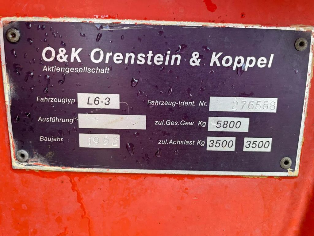 O&K L6-3 Shovel Loader