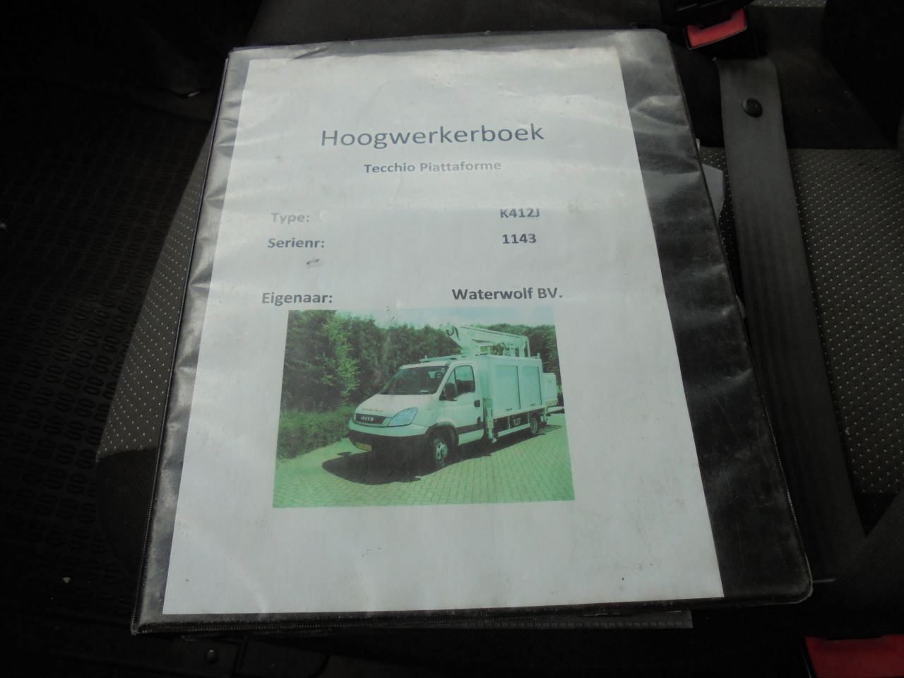 Iveco daily met hoogwerker