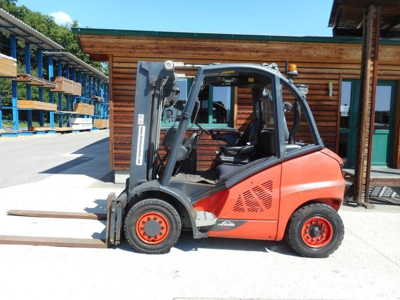 Linde H40D Tripl 4,52m + SS + Halbkab.