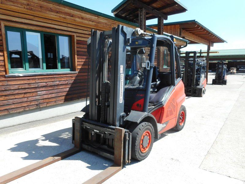 Linde H40D Tripl 4,52m + SS + Halbkab.