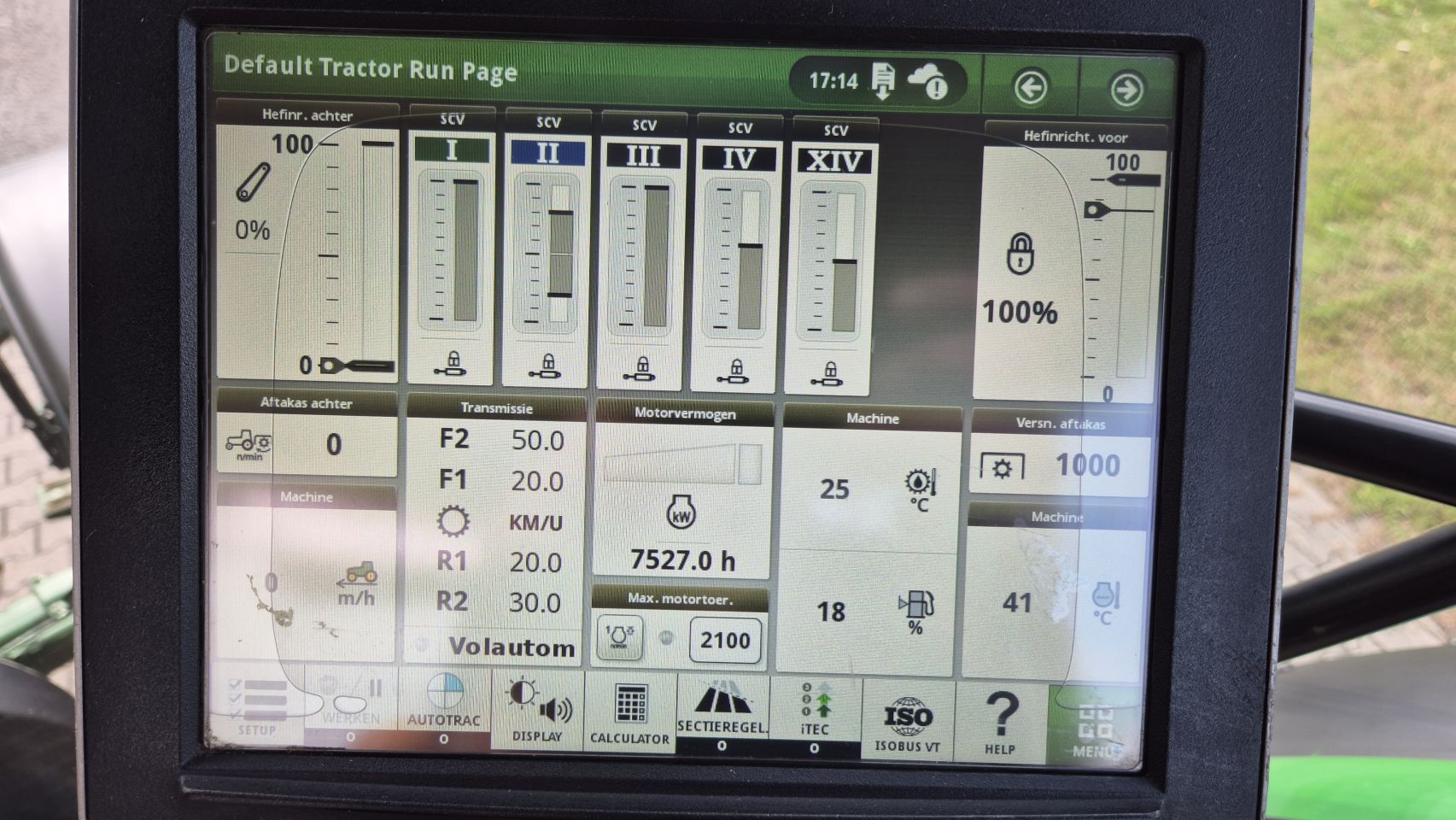 JOHN DEERE 6195R AP, 50Km/h, Lucht, Fronthef/PTO, AT-Ready, TLS,