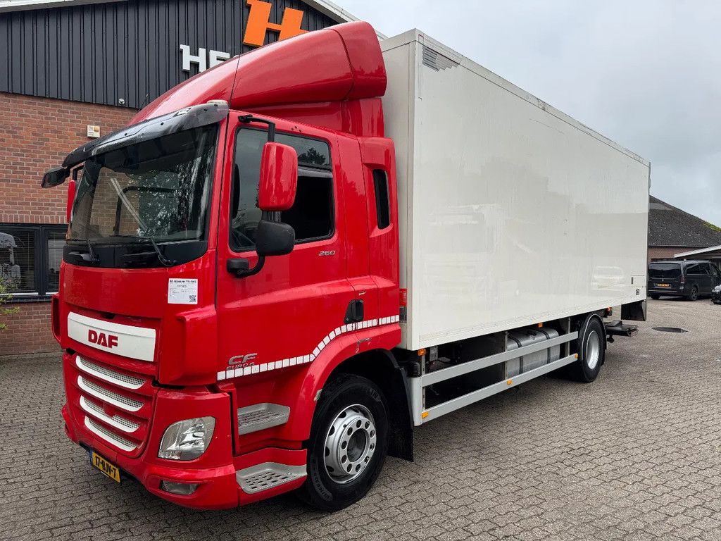 DAF CF 260 4X2 7.6 Frigoblock FK12 -25 Trennwand 2T LBW, HEIWO, Top condition