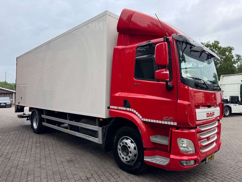 DAF CF 260 4X2 7.6 Frigoblock FK12 -25 Trennwand 2T LBW, HEIWO, Top condition