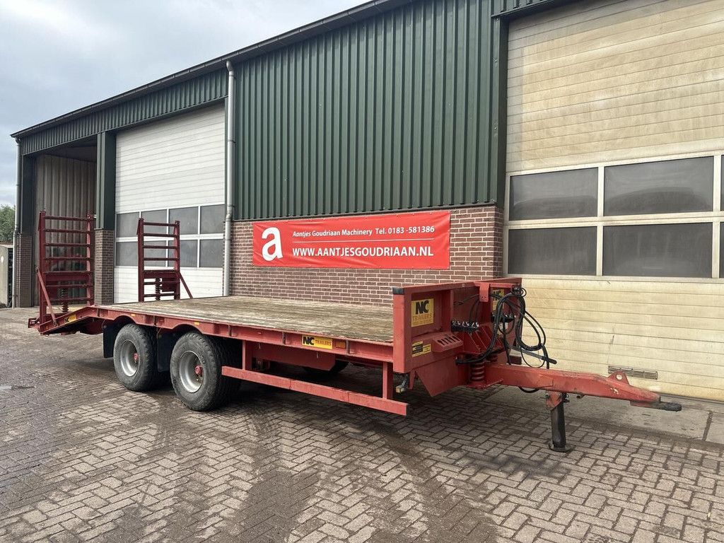 NC oprijwagen low loader trailer