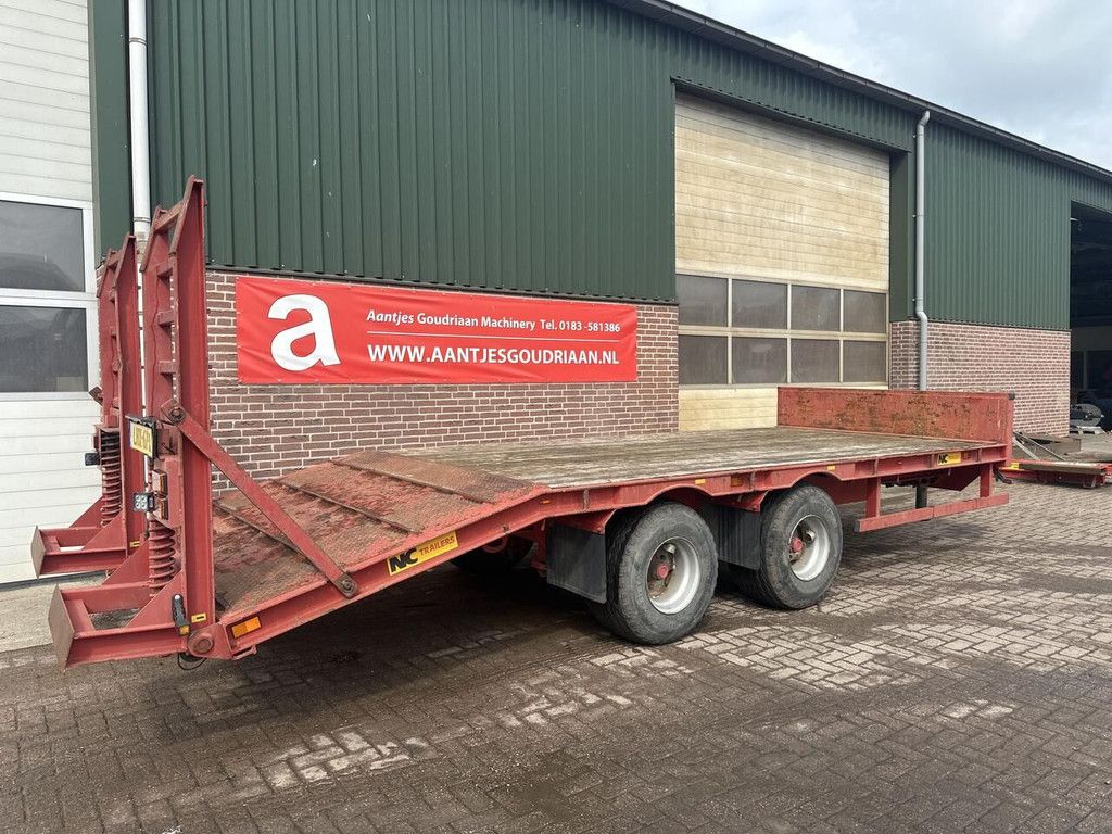 NC oprijwagen low loader trailer