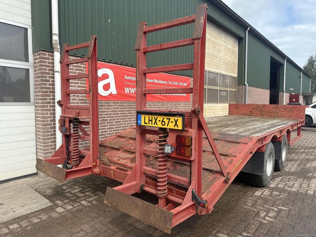 NC oprijwagen low loader trailer