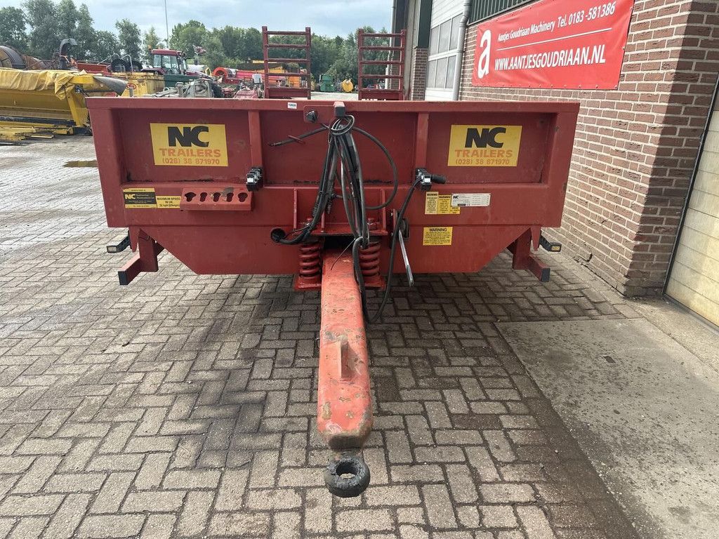 NC oprijwagen low loader trailer