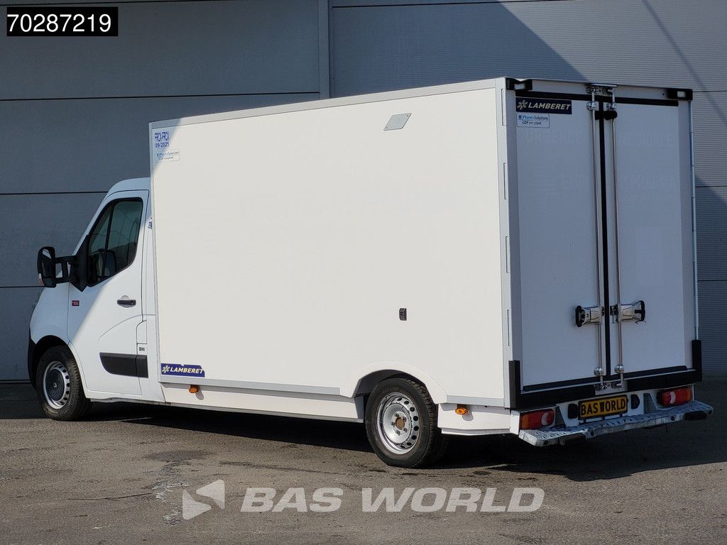 Renault Master 145PK Koelwagen Vriezer Lamberet Thermo King V-300 MAX 230V Stekker Airco Cruise Parkeersensoren Euro6 Koel Koeler Kühl Kühler Kühlwagen Kühlkoffer Vries Vriezer Frigo 14m3 Airco Cruise control