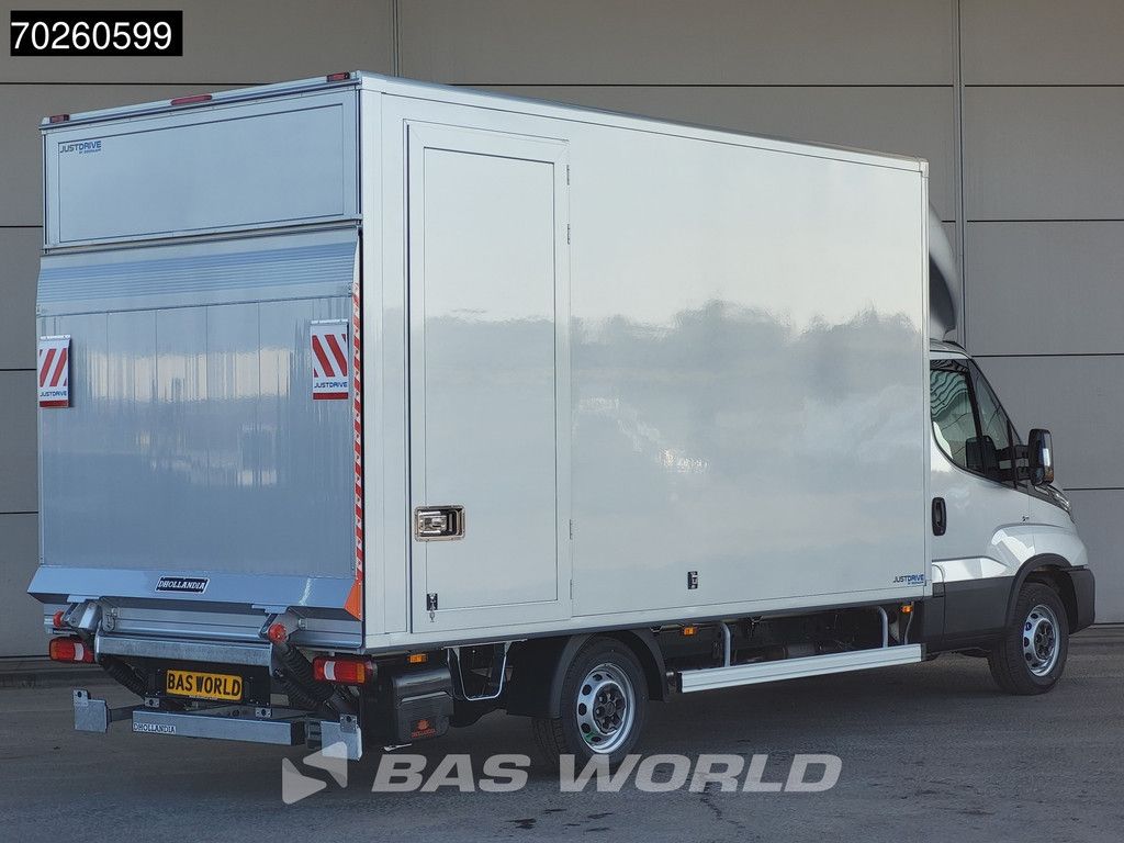 Iveco Daily 35S21 Automaat Lat om lat Dhollandia laadklep Bakwagen ACC LED Meubelbak Koffer 22m3 Airco