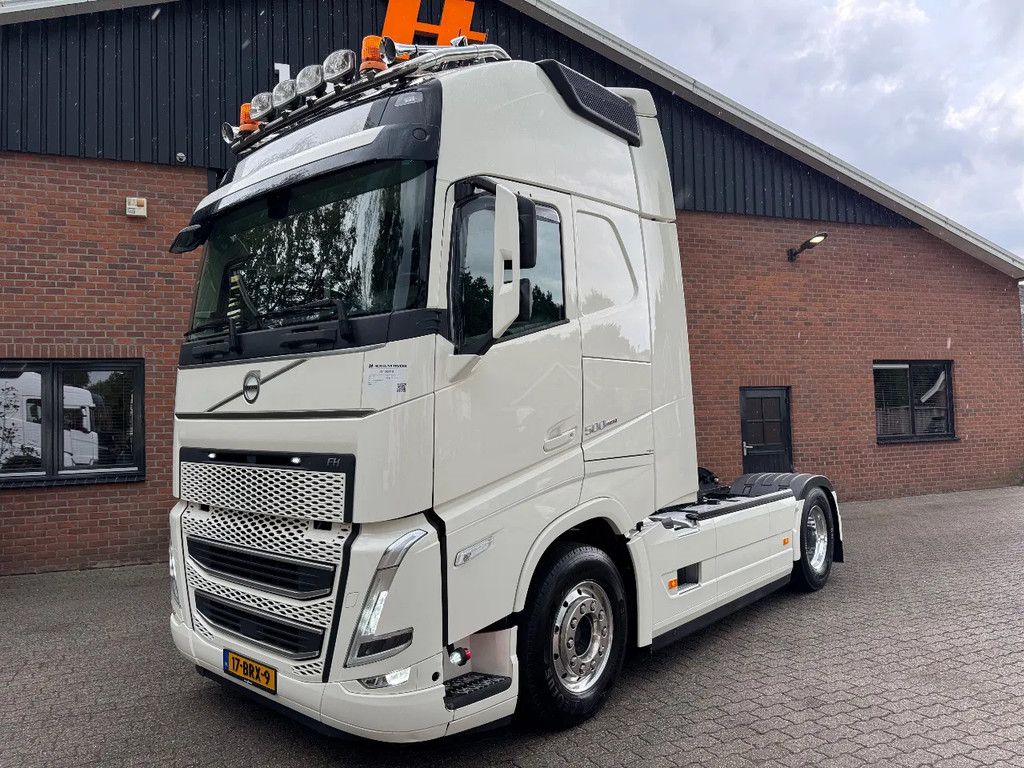 Volvo FH 500 Globetrotter XL 2X tank Standairco, Alcoa, Leer, NL Truck Full spec, top condition