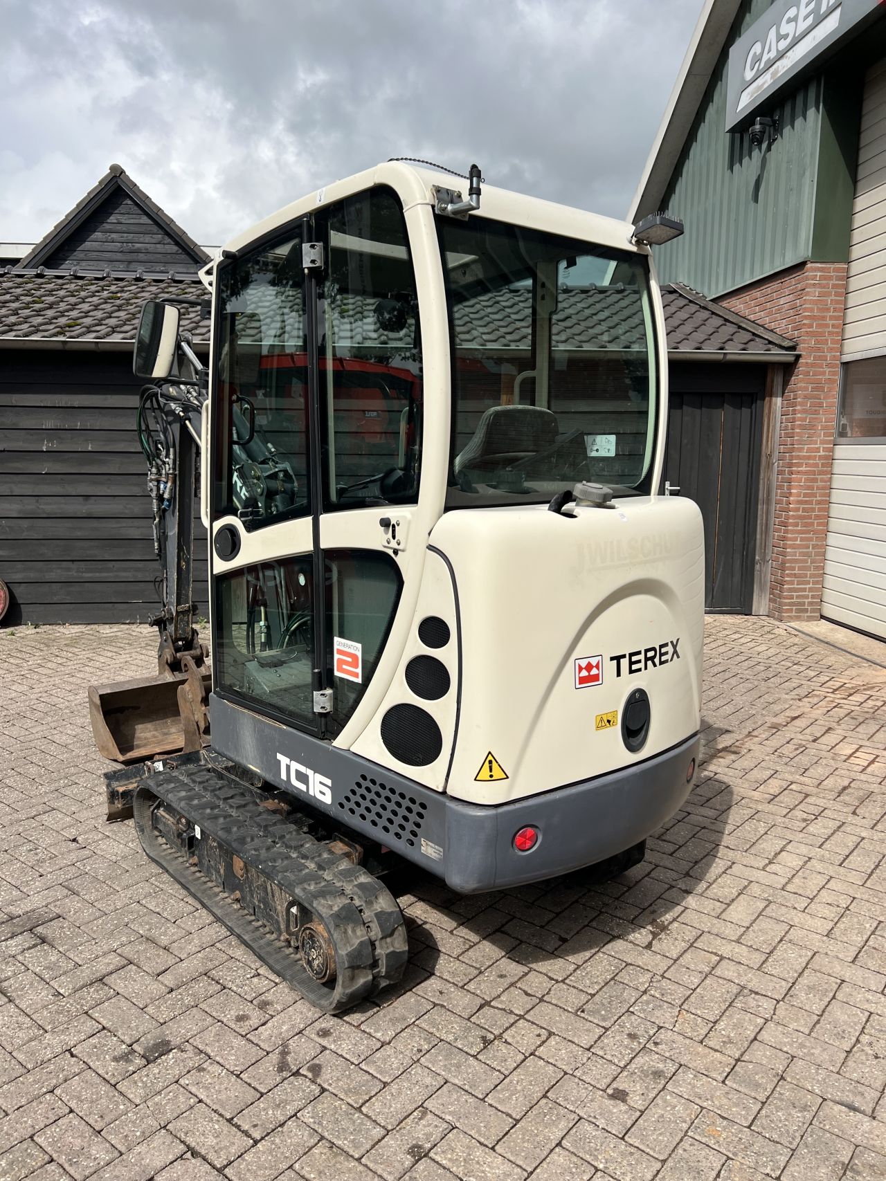 Terex TC16 minigraver