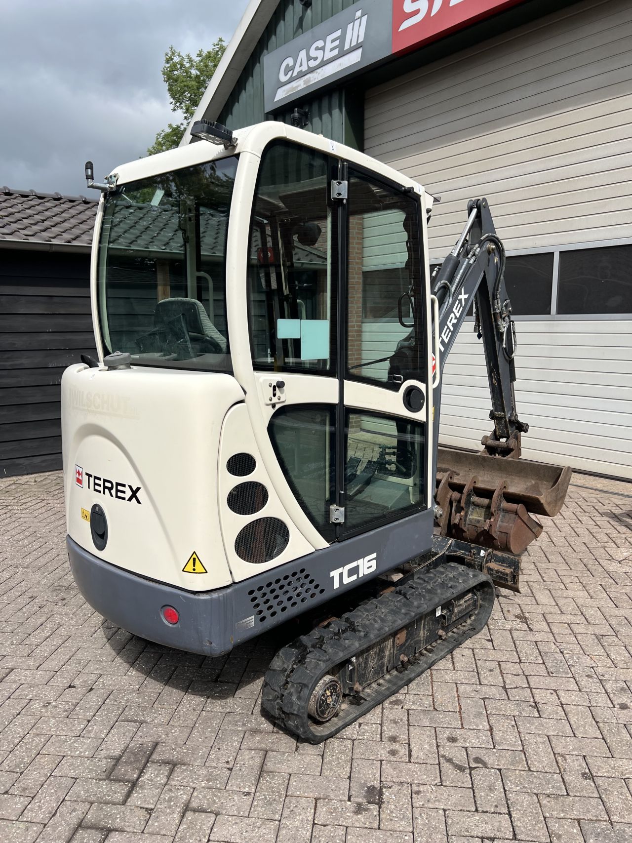 Terex TC16 minigraver