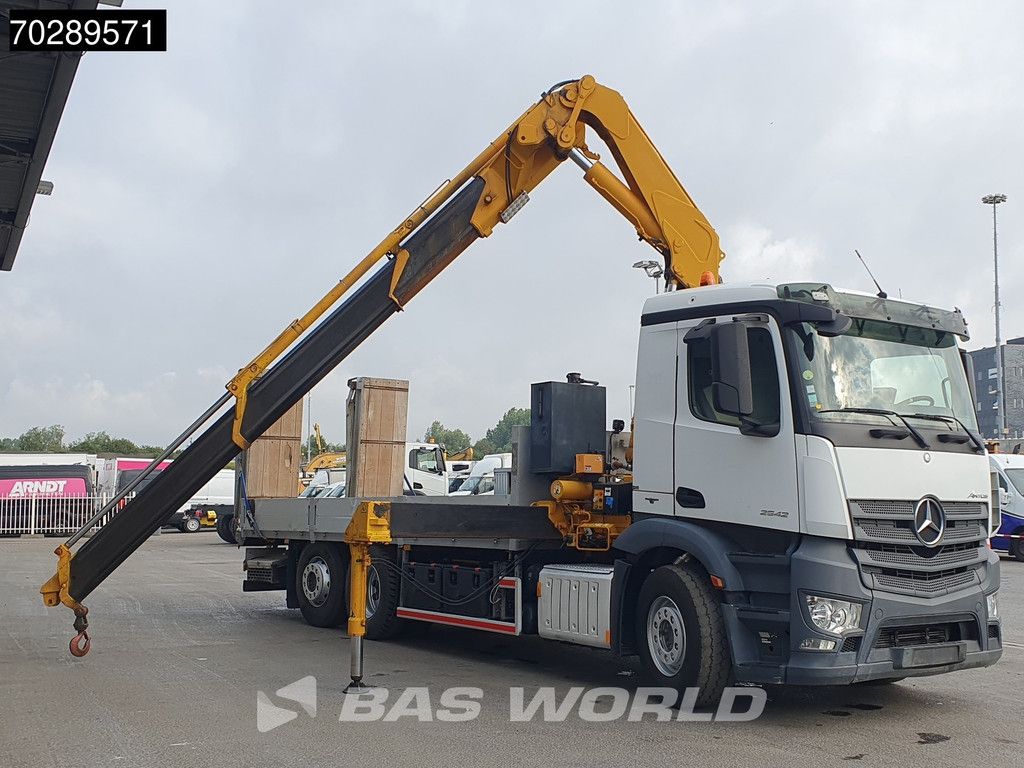 Mercedes Antos 2542 6X2 Fassi F330A023 Crane Kran Hydraulic ramps Retarder Lift+steering Euro 6