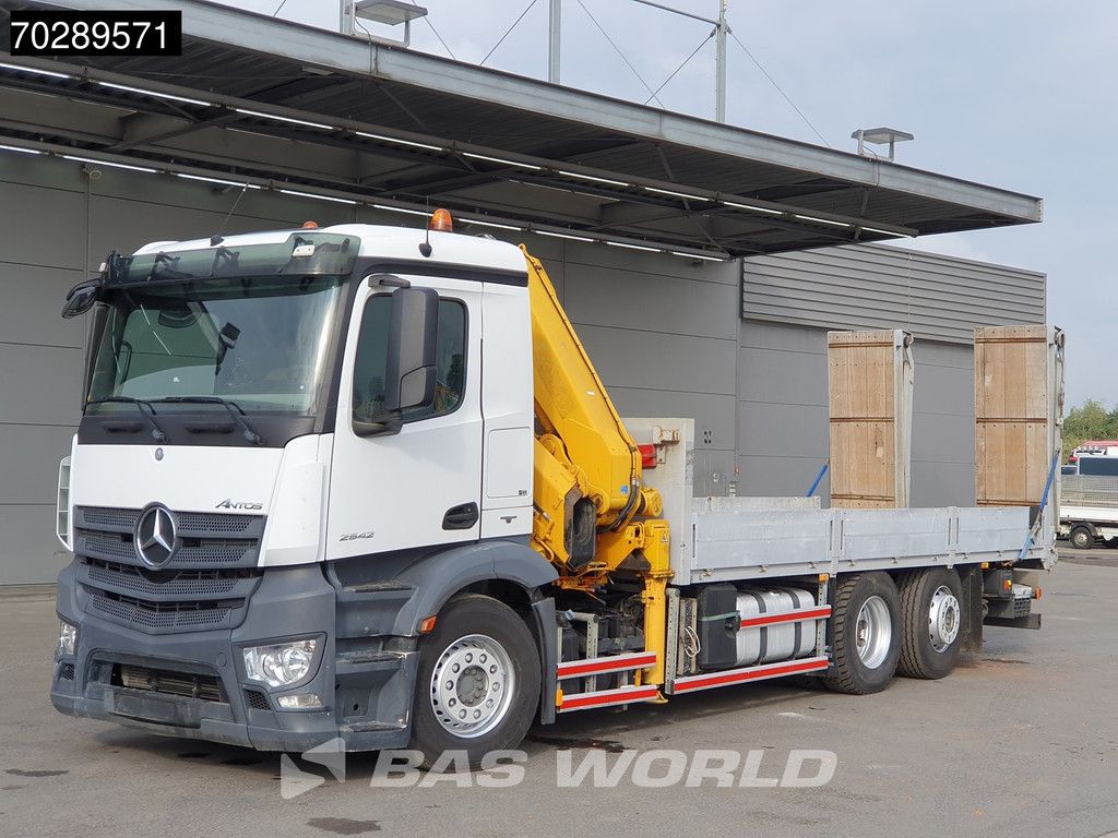 Mercedes Antos 2542 6X2 Fassi F330A023 Crane Kran Hydraulic ramps Retarder Lift+steering Euro 6
