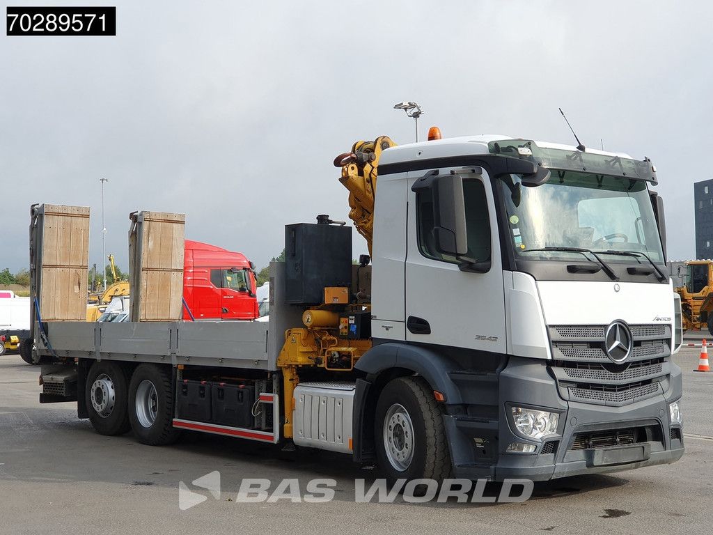 Mercedes Antos 2542 6X2 Fassi F330A023 Crane Kran Hydraulic ramps Retarder Lift+steering Euro 6