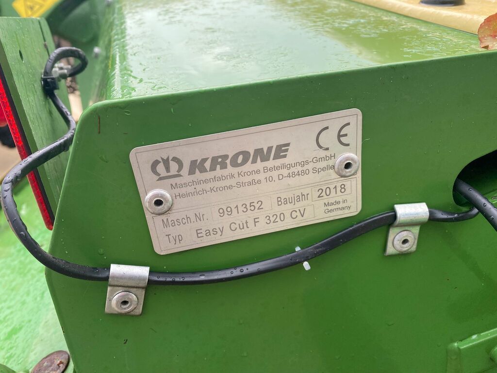Krone ec 320 float