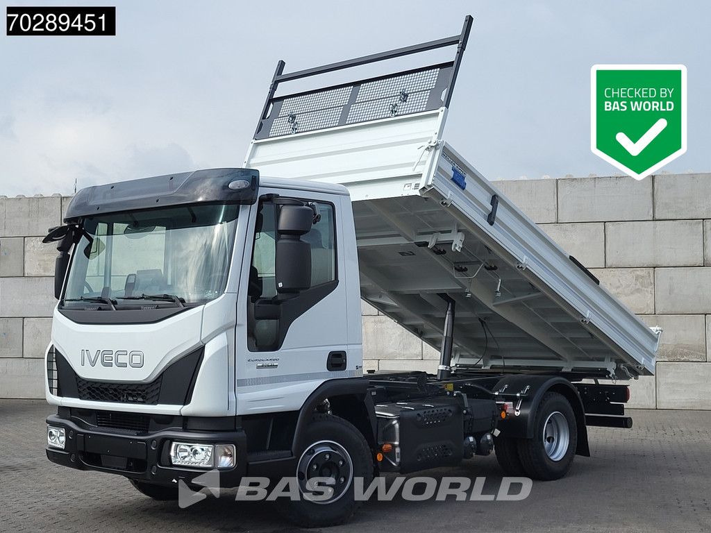 Iveco Eurocargo 80E210 4X2 NEW! 3-SIDED 4m3 Tipper Manual Hydraulic ACC Euro 6