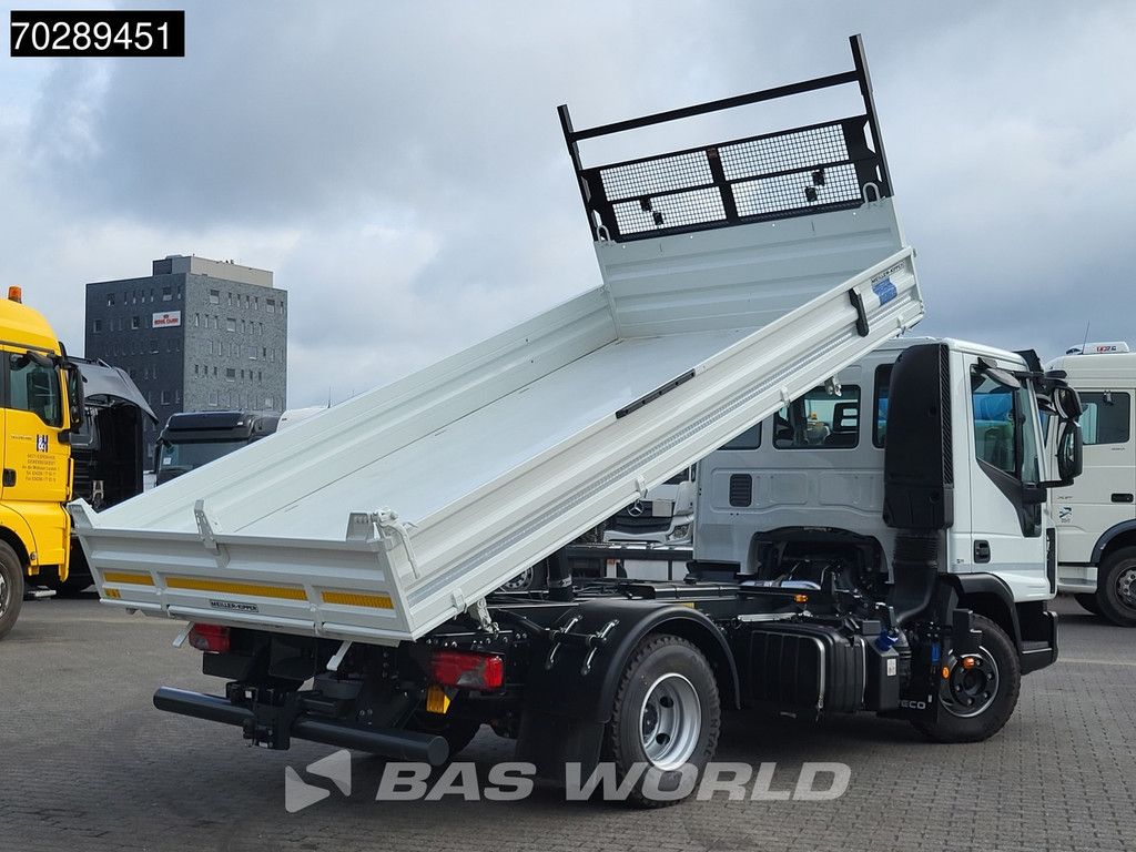 Iveco Eurocargo 80E210 4X2 NEW! 3-SIDED 4m3 Tipper Manual Hydraulic ACC Euro 6