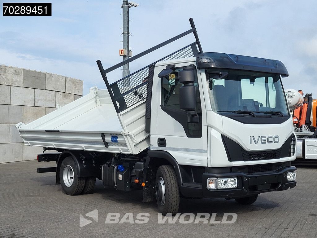Iveco Eurocargo 80E210 4X2 NEW! 3-SIDED 4m3 Tipper Manual Hydraulic ACC Euro 6