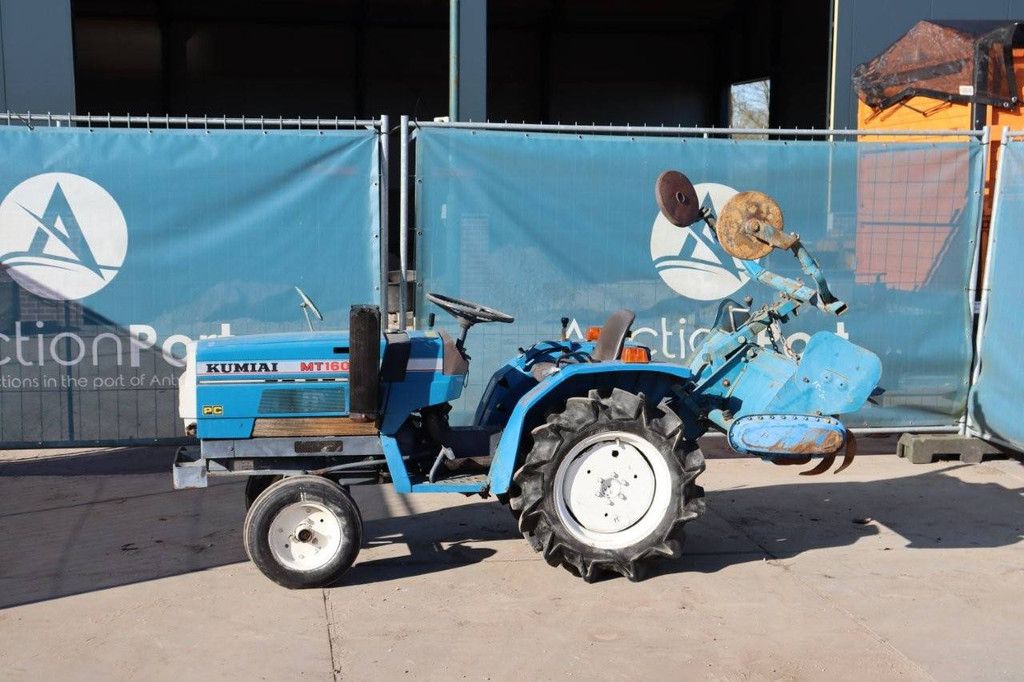 Minitractor Mitsubishi MT1601 Diesel met Grondfrees