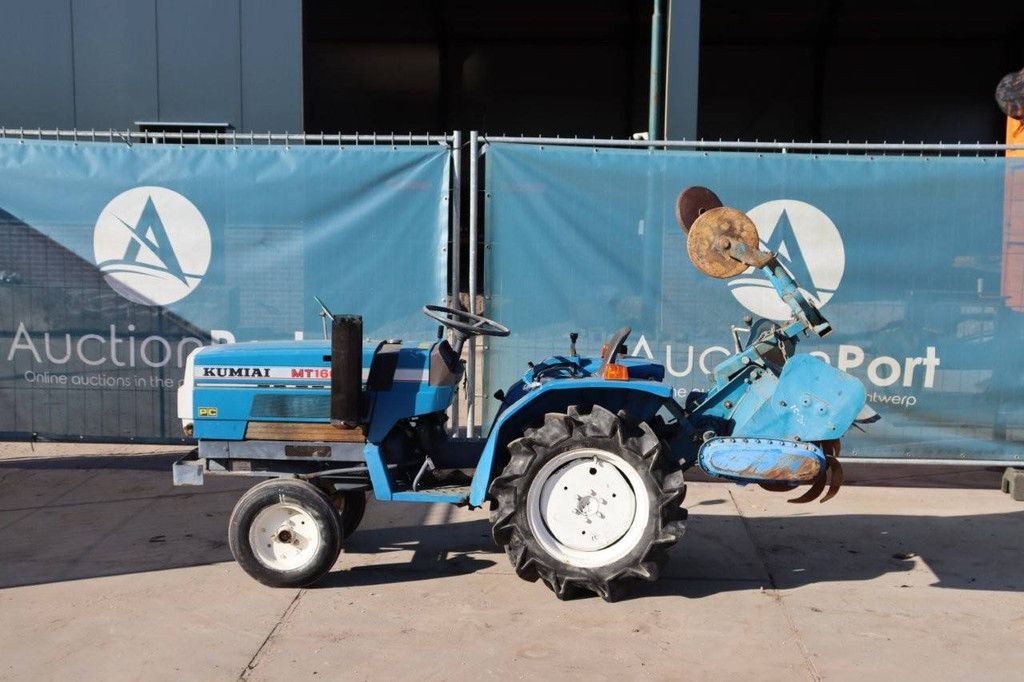 Minitractor Mitsubishi MT1601 Diesel met Grondfrees