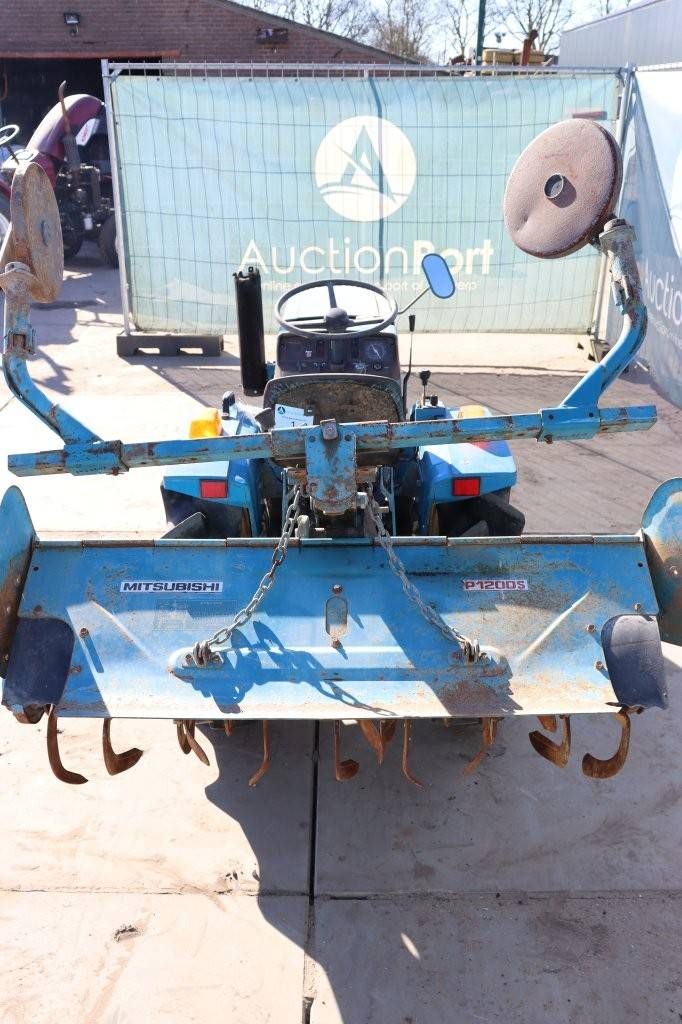 Minitractor Mitsubishi MT1601 Diesel met Grondfrees