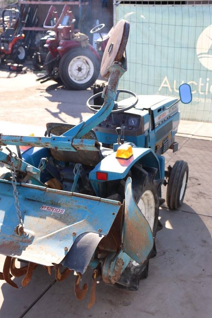 Minitractor Mitsubishi MT1601 Diesel met Grondfrees