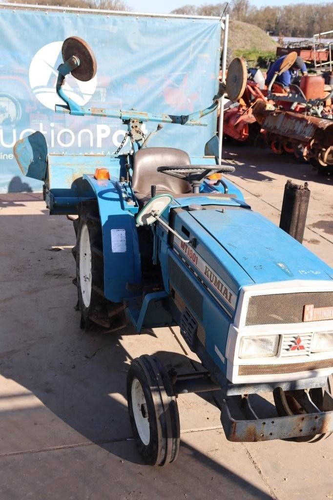 Minitractor Mitsubishi MT1601 Diesel met Grondfrees