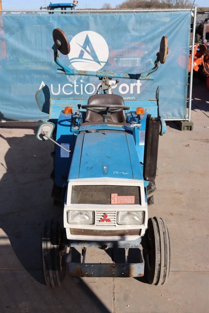 Minitractor Mitsubishi MT1601 Diesel met Grondfrees