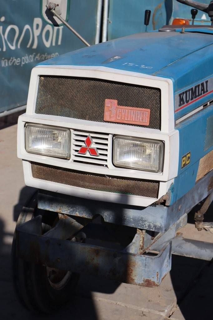 Minitractor Mitsubishi MT1601 Diesel met Grondfrees
