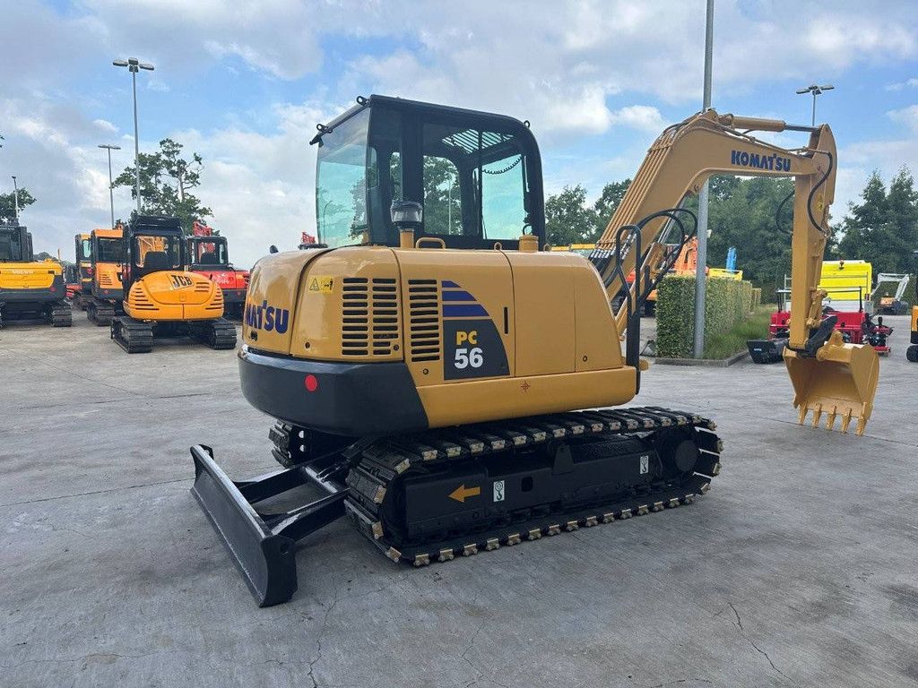 Rupsgraafmachine Komatsu PC56-7 Diesel 2012
