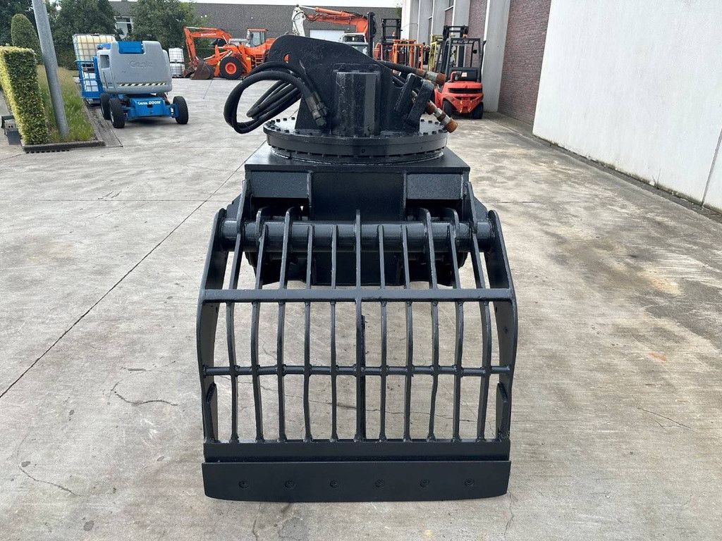 Hydraulischer Sortiergreifer mit Schnellwechselkopfplatte CW30/40