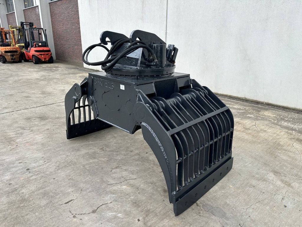 Hydraulischer Sortiergreifer mit Schnellwechselkopfplatte CW30/40