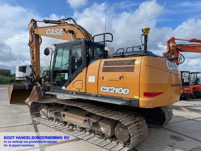 Case CX 210D GPS-Kantelstuk-Overdruk-TOP!!
