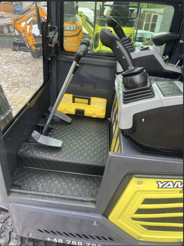 1T Kingway Minibagger Yama H12 Koop mit Kabine, Joysticks Daumen